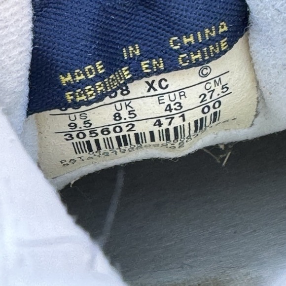 Size 9.5 - 2003 Nike Air‎ Force 2 Michigan U Of M 305602-471 - Picture 6 of 9